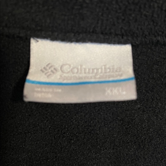 Columbia Midnight Black Full-Zip Fleece Jacket - Picture 3 of 4